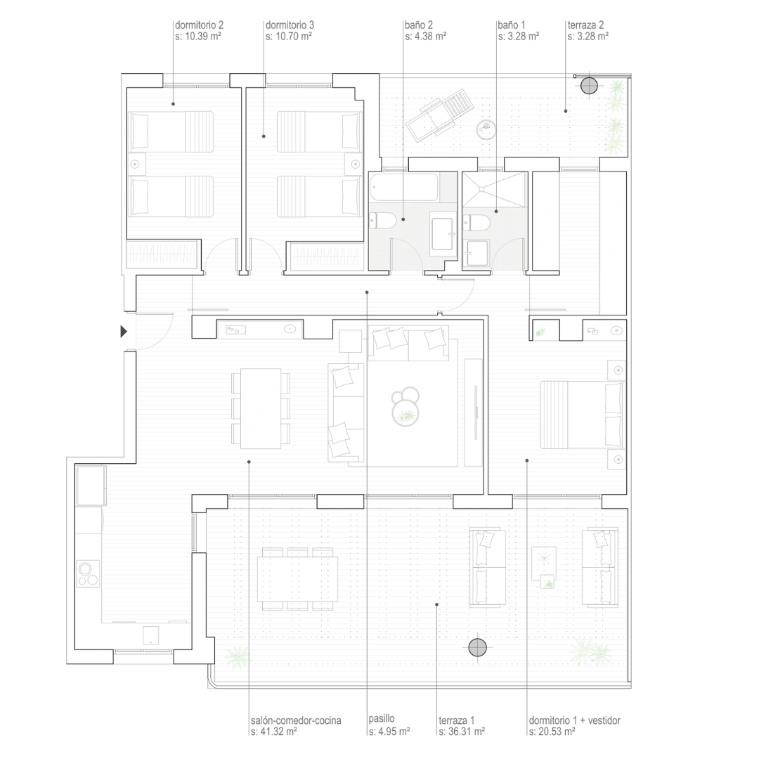 Ático Gran MO tipo O